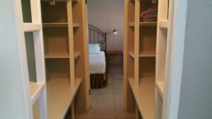 2 Bedroom 1 Bath Walk-Through Closet